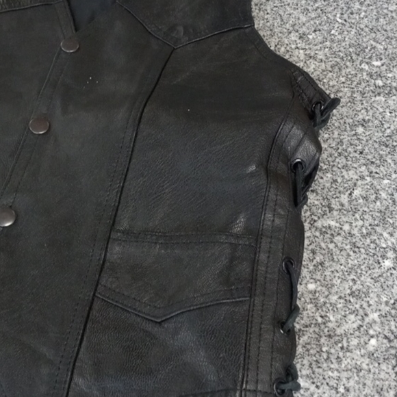 Leather vest - Picture 4 of 6
